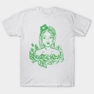 Green Woman T-Shirt